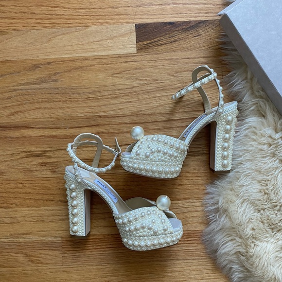 Jimmy Choo Sacaria Platform 120mm - New With Box - Picture 12 of 17